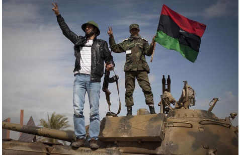 Los pa&iacuteses que apoyan la primavera &Aacuterabe armaron durante a&ntildeos a las dictaduras