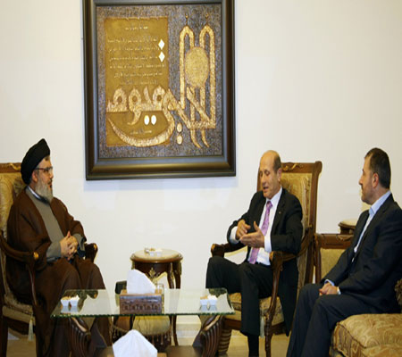 Nasrallah recibi&oacute Karame y su hijo Faisal donde discutieron los &uacuteltimos acontecimientos