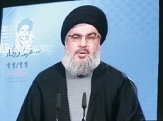 Nasrallah: este d&iacutea es el d&iacutea de todos los m&aacutertires en nuestro pa&iacutes
