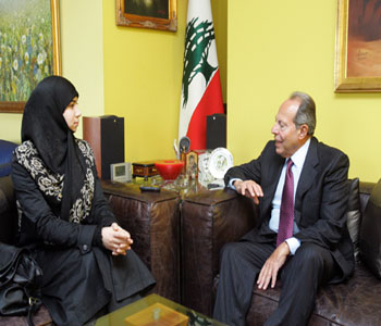 Lahoud Felicit&oacute a los libaneses v&iacutea el sitio electr&oacutenico Alintiqad por las fiestas gloriosas