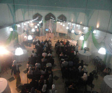 Multitudinario acto en la Mezquita At Tawhid de Buenos Aires