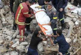 Cuatro muertos tras el derrumbe de un edificio en el sur de Rusia