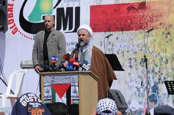 Sheikh Qaouk: si nos dieran el mundo completo no abandonaremos la Causa Palestina
