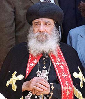 La muerte del Papa Shenoda III de Egipto