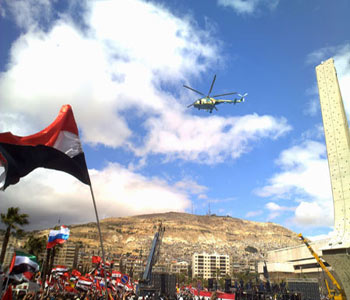 Millones de sirios apoyan la marcha de la reforma y rechazan la injerencia extranjera