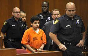 Posible cadena perpetua a ni&ntildeo de 13 a&ntildeos por asesinato