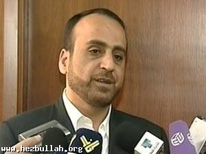 Moussawi recibe el representante personal de Ban en Líbano