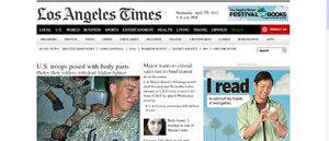 Escandalosos fotos de soldados de EE.UU.