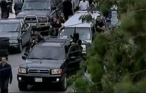 Los habitantes de Tr&iacutepoli y Tarik jdide: rebeldes sirios participaron en el caos armado