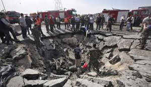 M&aacutes de 40 muertos y al menos 170 heridos en los atentados en Damasco