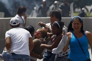 Mot&iacuten en la c&aacutercel de La Planta en Caracas