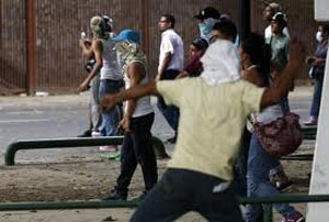 Mot&iacuten en la c&aacutercel de La Planta en Caracas