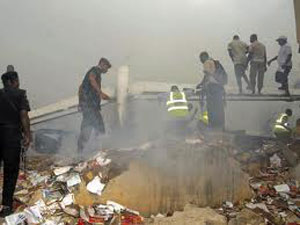 No hay supervivientes en el accidente aéreo de Nigeria