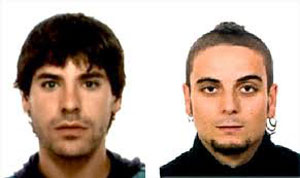 Detenidos dos etarras en Francia