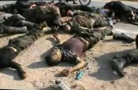 Reportes contradictorios sobre el número de mártires en la masacre de Daret Iza