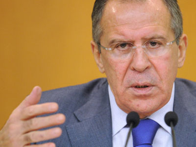 Lavrov Rusia utilizará el veto en el C.de S. en cualquier uso de fuerza contra Siria