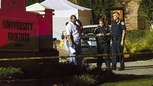 Tiroteo en un complejo universitario en Alabama