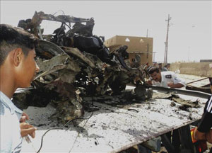 Una nueva ola de atentados desangra a la poblaci&oacuten iraqu&iacute