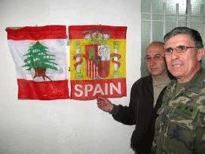 España retirará la mitad de las tropas en Líbano antes de fin de año