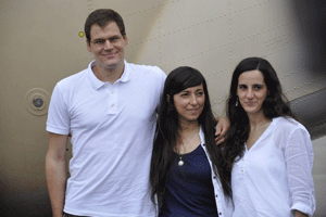 Los tres cooperantes retenidos en Mali ya est&aacuten en casa