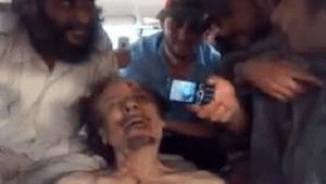 Sale a la luz un nuevo vídeo sobre la muerte de Gadafi