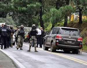 Los dos heridos por la Polic&iacutea mexicana trabajan para la CIA