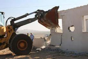 La entidad sionista ordena la demolici&oacuten de ocho localidades palestinas