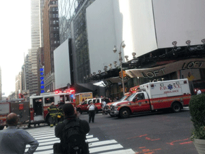 Tiroteo en el centro de Nueva York: varias personas heridas