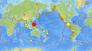 USGS: Un se&iacutesmo de 7.6 grados sacude las costas de Filipinas