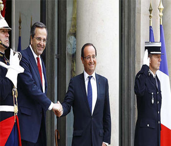 Hollande: Grecia est&aacute y debe permanecer en la eurozona