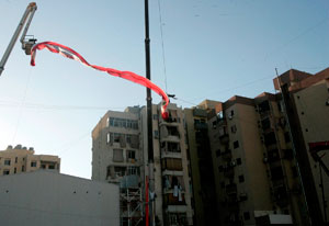 Exhibici&oacuten de comandos de la Brigada de Fuerzas Especiales Libanesa