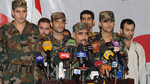 Un grupo de rebeldes sirios se pasa a las filas del Gobierno