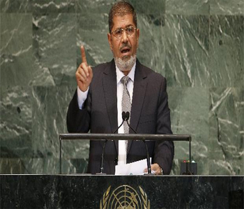 Mursi asegura que problema palestino es prioritario para el mundo