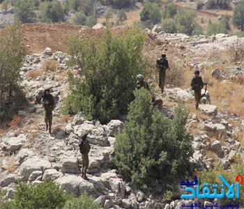 Los israel&iacutees toman posiciones junto a la “l&iacutenea azul”