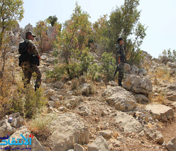 Los israel&iacutees toman posiciones junto a la “l&iacutenea azul”