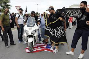 Tunecinos protestan ante embajada de EEUU por la pel&iacutecula blasfemia