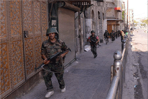 Capturan a 100 terroristas en el campamento Yarmouk