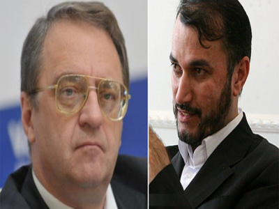 Irán y Rusia instan a una solución política al caso sirio