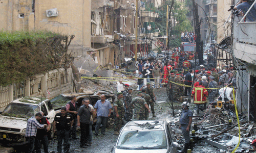 Explosión de Ashrafieh en fotografías