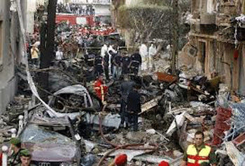 Países árabes y europeos condenan el atentado en Líbano