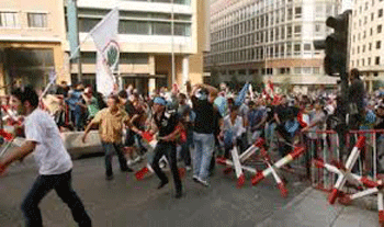 Conspiración para derrocar al Gobierno libanés