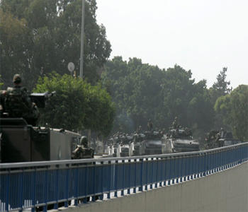 El ejército libanés entra al distrito de Kaskass en Beirut