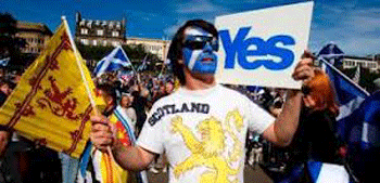 Más de la mitad de los escoceses se oponen a la independencia de Escocia