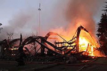 Chile: Controlan incendio en la Academia de Guerra del Ejército