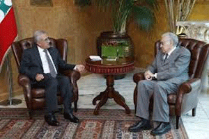 Los dirigentes libaneses expresan su apoyo a la misión de Ibrahimi