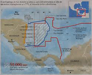Tensión “marítima” entre Colombia y Nicaragua