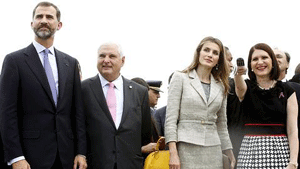Heredero de la Corona española visita Panamá
