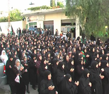 Marchas en el sur de Líbano para conmemorar el noveno día de Ashura