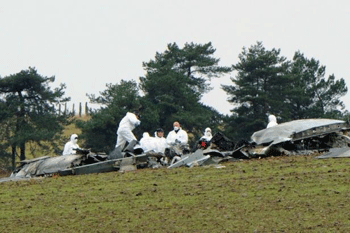 Accidente de un avión de transporte militar argelino en el sur de Francia