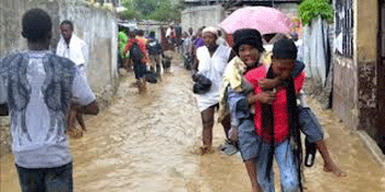 Cólera en Haití tras el paso del huracán Sandy